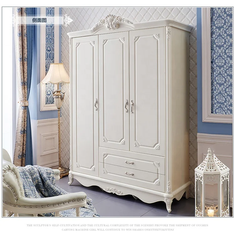 Customized Modern 2 3 4 5 6 Door MDF Wood Clothes Wardrobe For Bedroom Unique wardrobe Shaker door panel