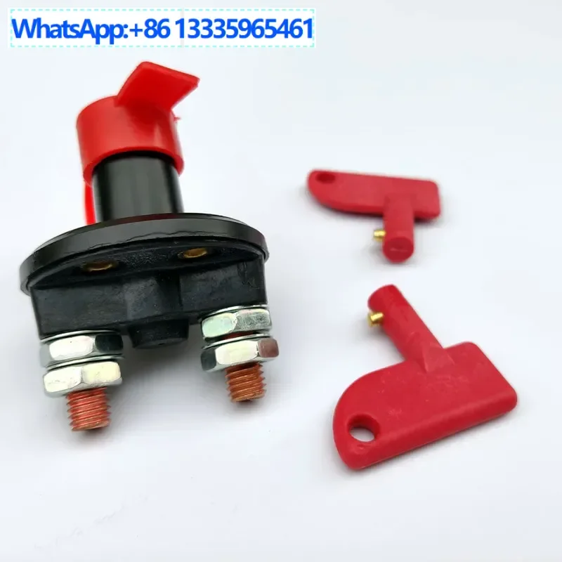 

4PCS automobile modification partsRV marine power supply main switch gate battery rotation power failure start 12/24Vtwo handles