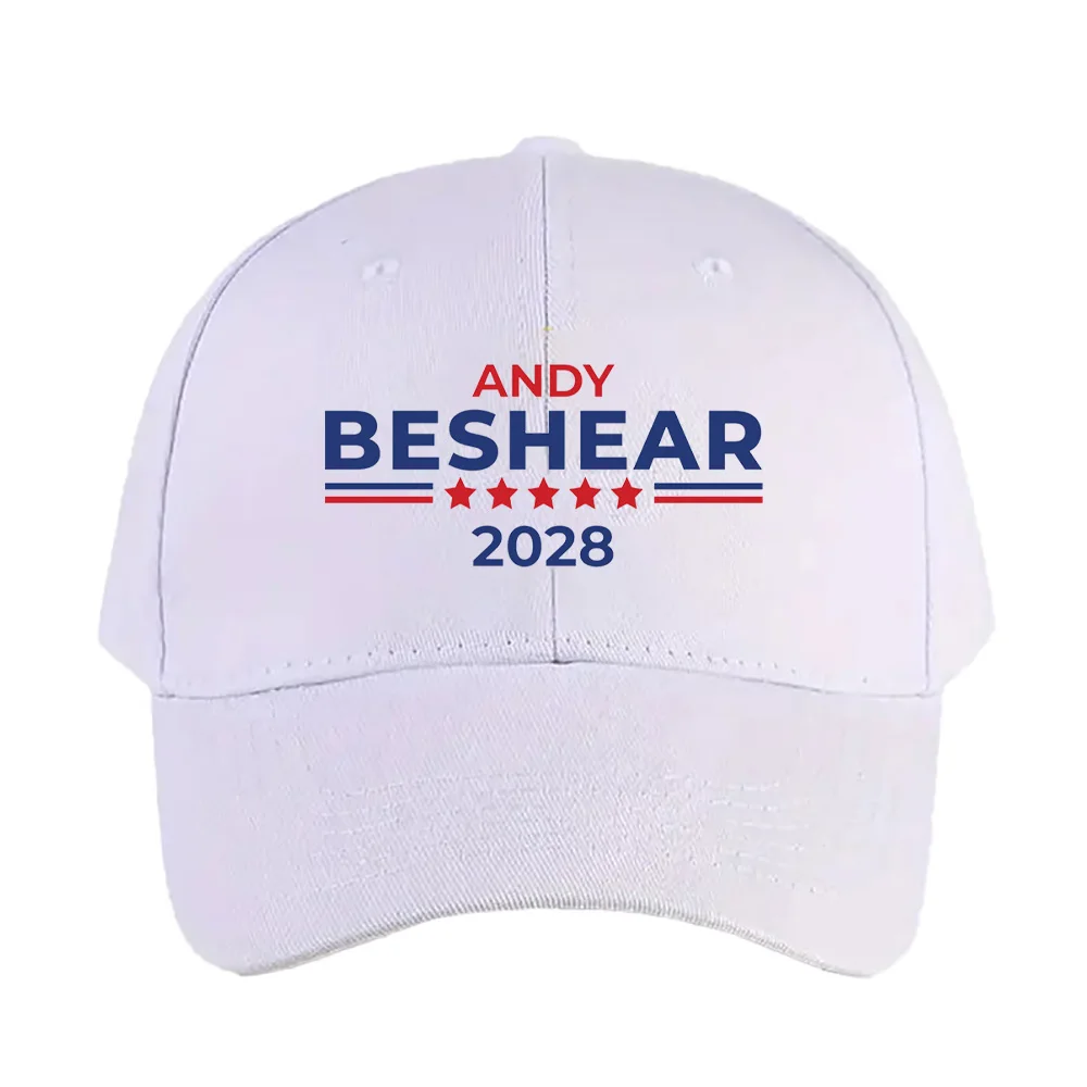 Gorra de Béisbol Ajustable con Visera Curva, Estilo Trucker, para Hombre y Mujer, con la Lema de Andy Beshear para Presidente 2028, Visionario Demócrata