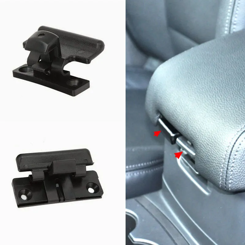 Fivela de caixa de apoio de braço para mitsubishi pajero v73w v93w v97w v63w v87w v87w v98w caixa de apoio de braço capa clipe de travamento mr532555 mr532556