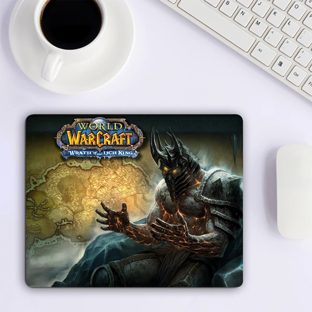Alfombrilla de ratón pequeña World of Warcraft Lich King XXL, accesorios para juegos de ordenador, alfombrilla para teclado y ratón, alfombrilla para escritorio de oficina, alfombrilla para ratón para jugadores de PC