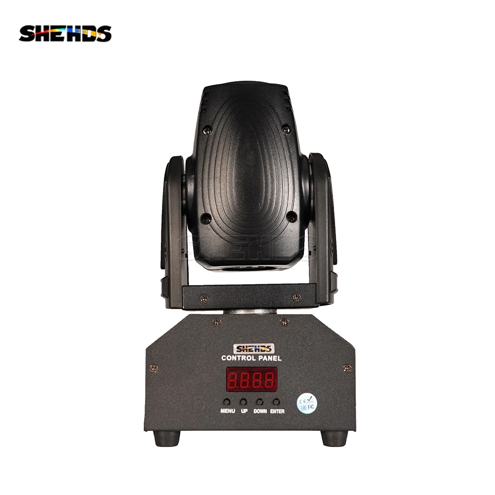 SHEHDS Spot Beam Mini LED 10W Moving Head Light DJ Disco Concert theater Small Show Stage Equipment Professional Stage