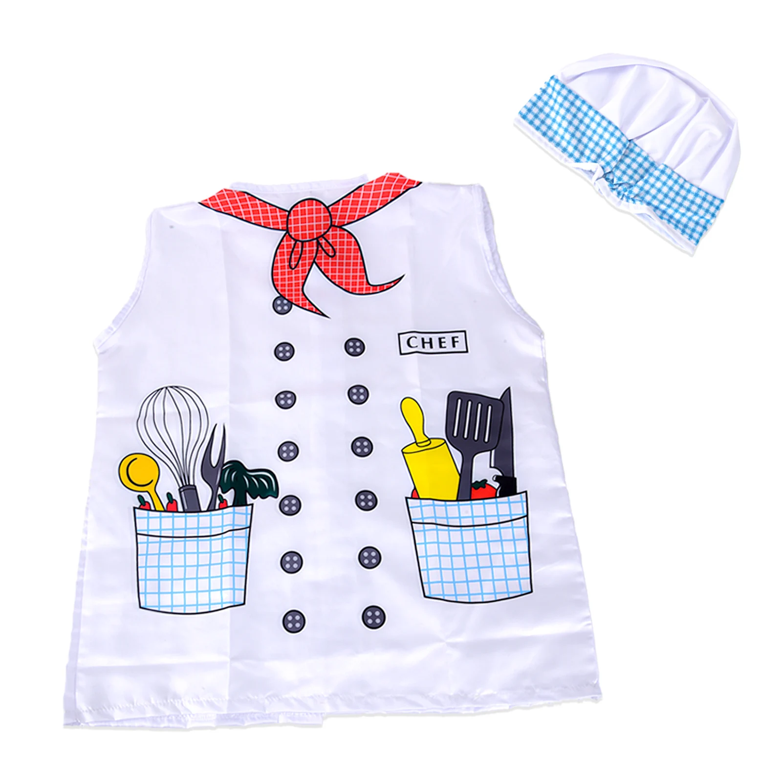 Chef Uniform Kitchen Toys Cooking utensili da cucina forniture da cucina per bambini Set strumenti di cottura giocattoli di compleanno di natale per