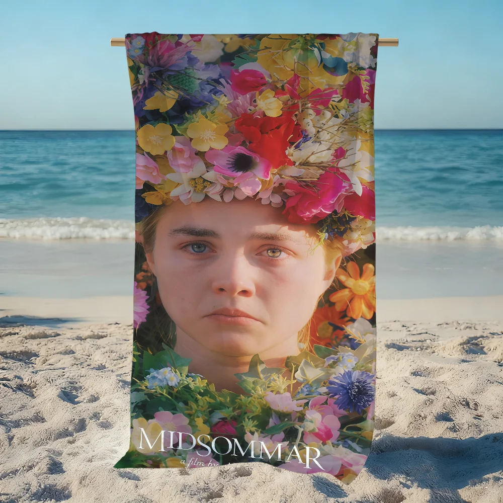 Movie M-Midsommar-r show Towel Beach Quick Dry Soft Pool Towels Gift for Travel Gym Shower Camping sports