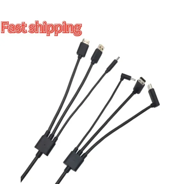 

OEM vr cable 3 in 1 extension USB2.0 3.5mm DC HDMI4k 60hz cable link 5m vr cable for ps5 HTC VIVE and vr glasses