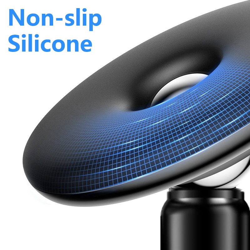 العالمي حامل هاتف السيارة المغناطيسي آيفون 13 12 11 برو ماكس سبائك الألومنيوم لوحة القيادة المغناطيس سيارة هاتف محمول جبل لتحديد المواقع قوس #2