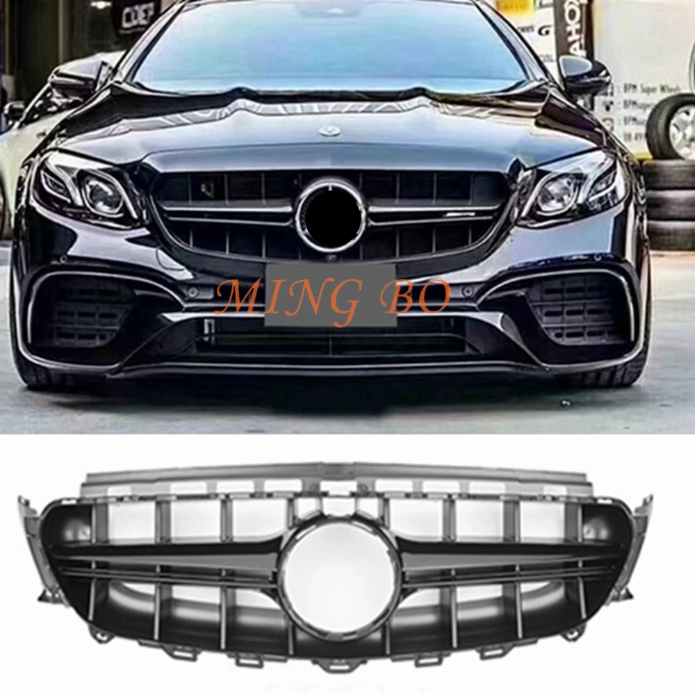 

FOR mercedez bens E Class Coupe w238 GT Grille E300 E260 W213 Sedan 2017-2019 W213 GT Grille Vertical Diamond Grill