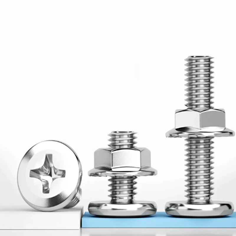 Cross Shaped Inverted Flat Head Screw 304 Stainless Steel Furniture Joint Bolt M6 M8 M10