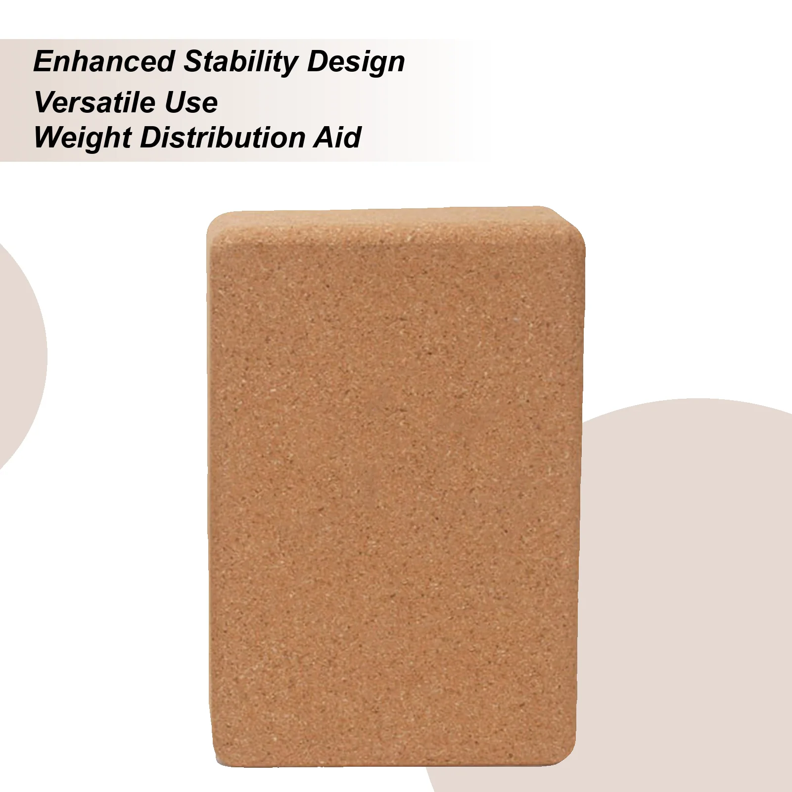 

Pilates Block Stretching Equipment For Pilates Stretching Supportive Block For Home Gym Fitness Office Travel Workout Exercise