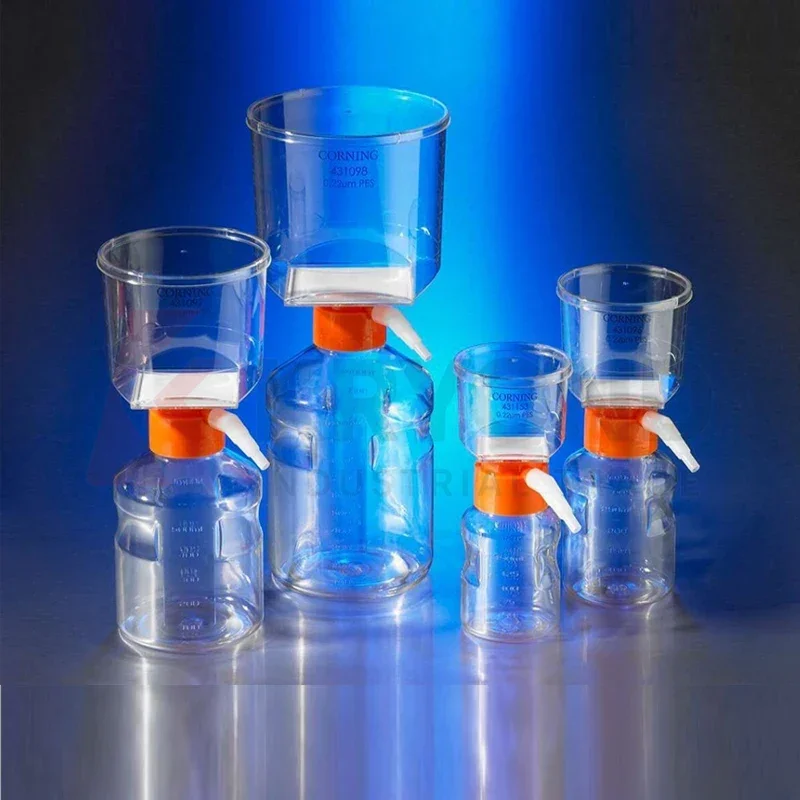 Corning 250ml-1000ml Vacuum Filtration System PES Membrane 0.22μm Filter for Cell Culture Medium Original Product