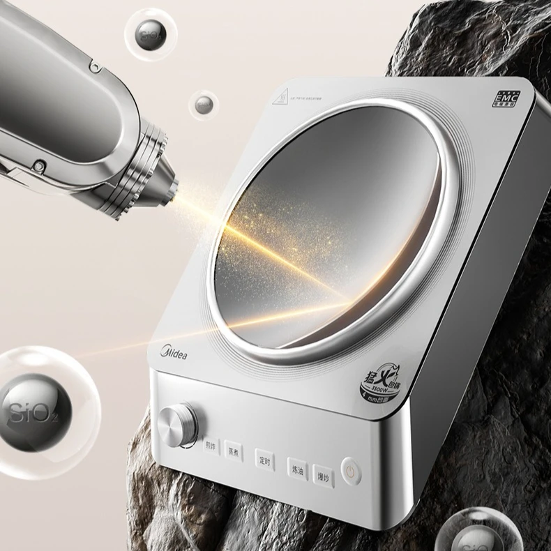 

Midea concave induction cooker 3500W stir-fry multi-functional high-power voice commercial fire stove electric ceramic stove