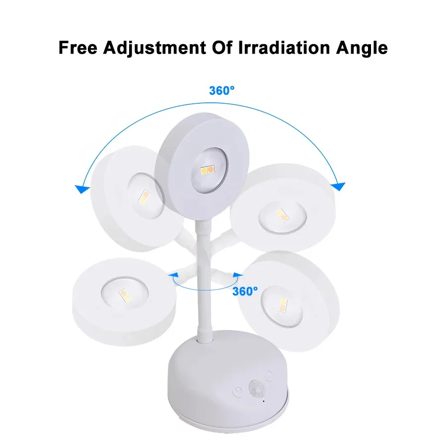 Spotlights USB Rechargeable Intelligent Human Sensing Wireless Wall Light Dimmable Led Spotlight for Lighting Paintings Pictures