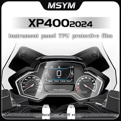 For Peugeot XP400 XP 400 XP400GT xp400 2024 Motorcycle Instrument Dashboard Scratch Protection Film Screen Protector Accessories
