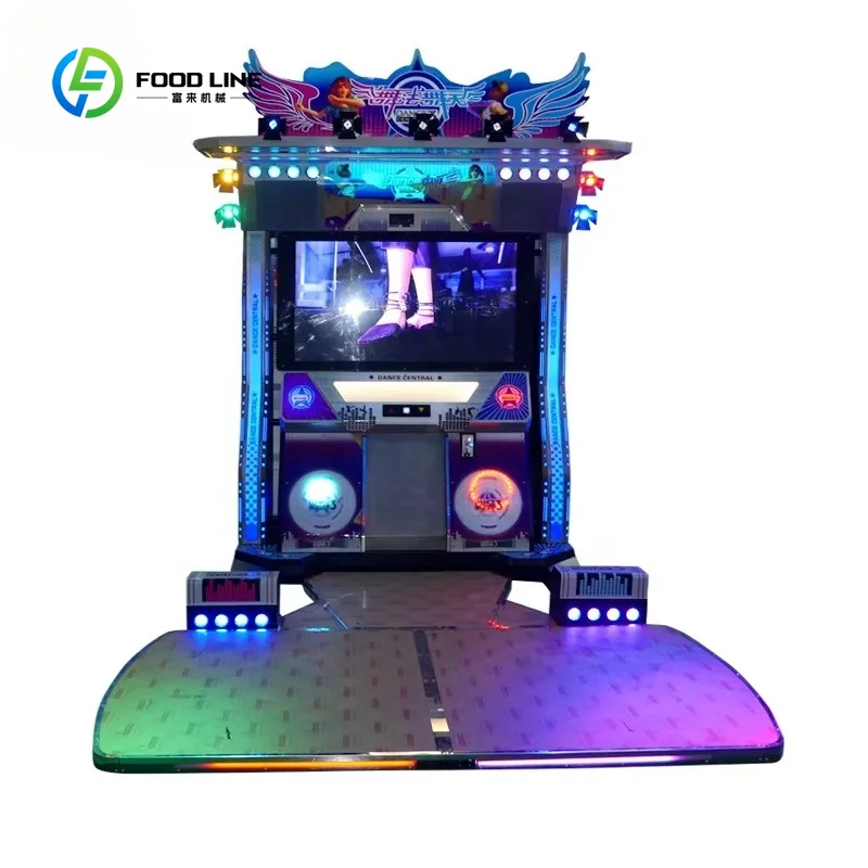 Customized Hot Sale Amusement Pump It up Coin Operated Music Vending Simulator Arcade Dancing Game Machine Dance Day