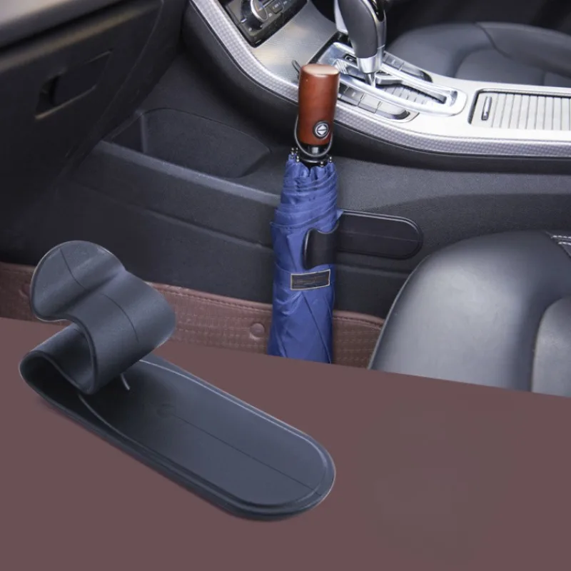 

Car Umbrella Holder Hook Universal Interior Trunk Umbrella Storage Fastener Clip Strong Adhesion Auto Accessories