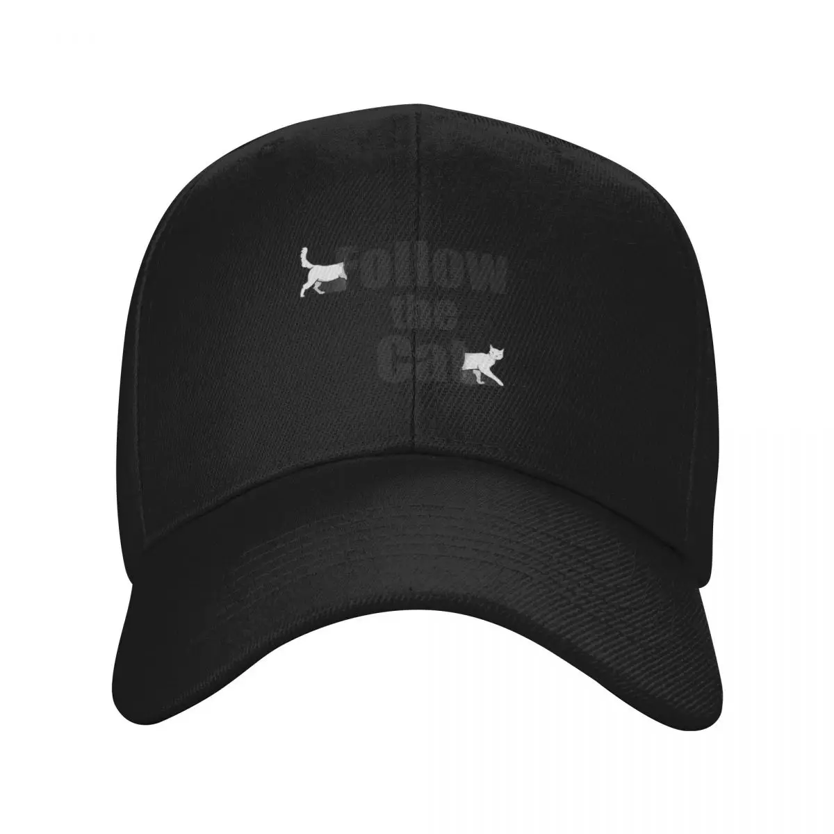 Follow The Cat Baseball Cap fishing caps man Luxury man cap fun hats western Hat Golf Women Men's