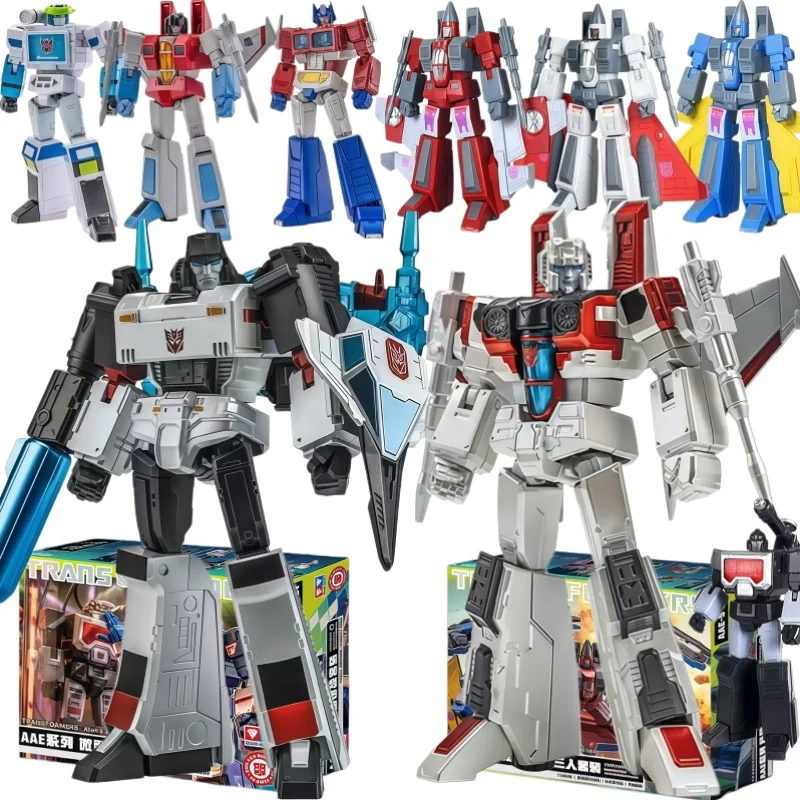 

Transformers AEE Series Toy Set Decepticons Raid Legion G1 Movable Action Figure Model Joint Mobility Collectible Ornament Robot