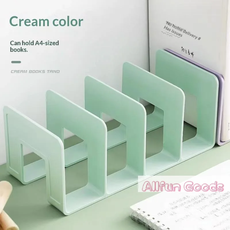 [TG835]Multifunction Book Magazine Storage Bookends Stand Desk Organizer For CD Files School Office Supplies