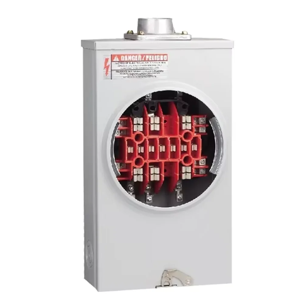 

Ringless Type 20A 13j Meter Base with 2 inch hub copper jaws ,ecuador market