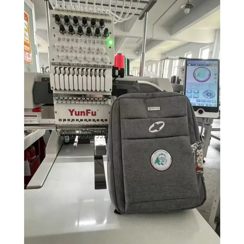 Mini 12 Needles Automatic High Quality Computerized Embroidery Machine High-Quality Durable For Bag Cap Tshirt