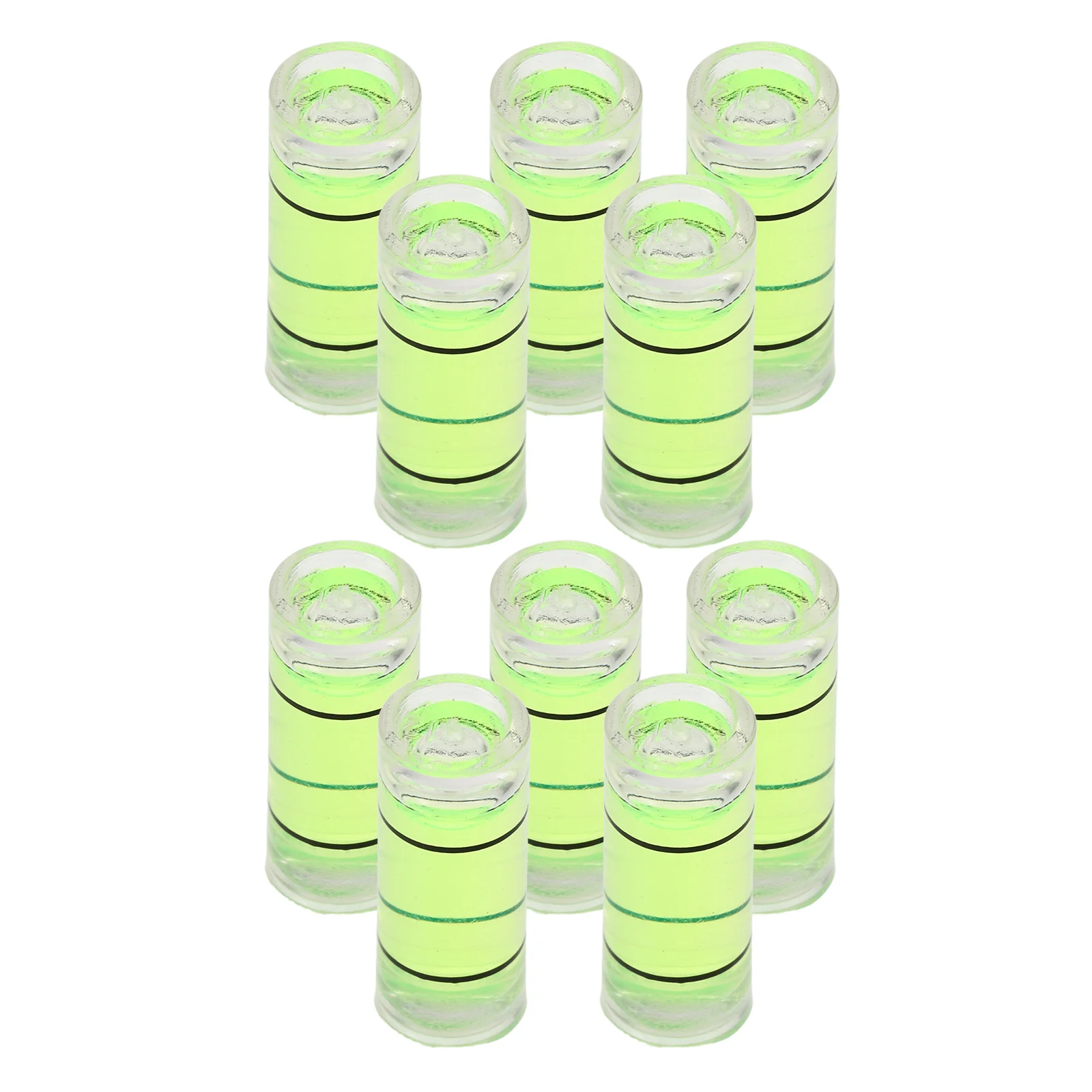 10Pcs Mini Spirit Level Small Bubble Levels Precision Layout Measuring Tool for Woodworking Sculpture Modeling Pocket Handheld