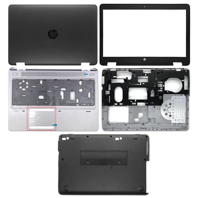 

New For HP Probook 655 G2 650 G2 840724-001 840726-001 LCD Back Cover Front Bezel LCD Hinges Palmrest Bottom Case Cover