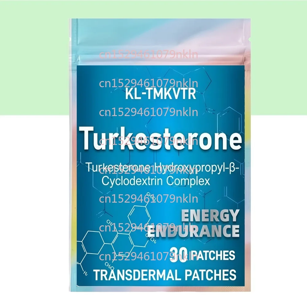 

30 трансдермальных пластырей с туркестероном для улучшенного усвоения, для наращивания мышечной массы