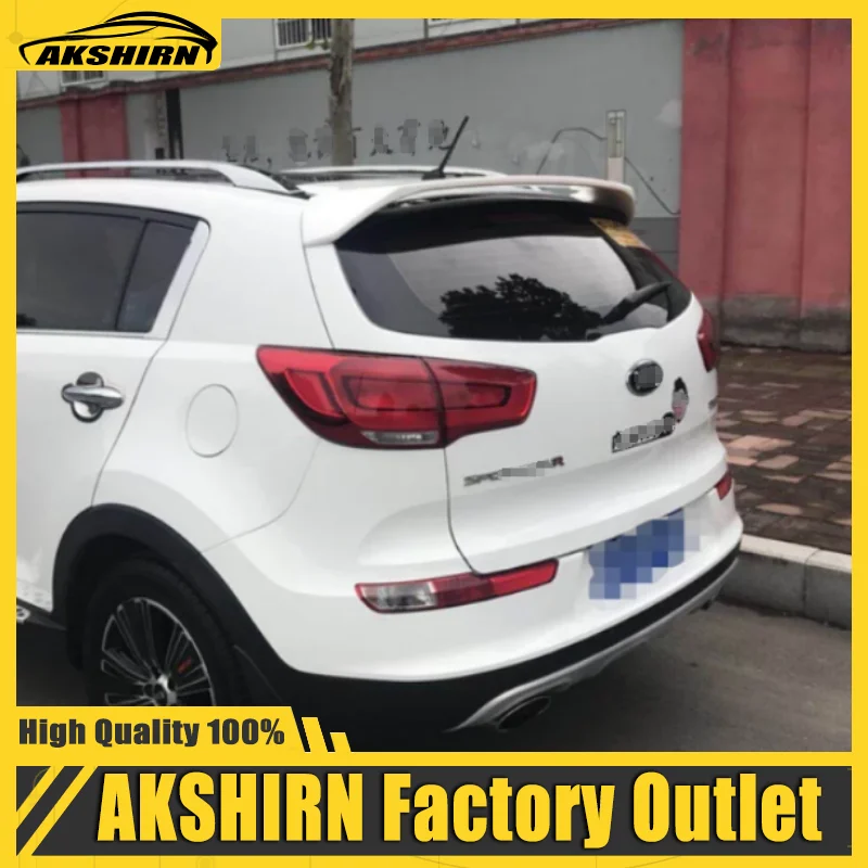 Per Kia Sportage spoiler 2011-2017 materiale ABS di alta qualità Primer alettone posteriore auto colore spoiler posteriore per Kia Sportage R