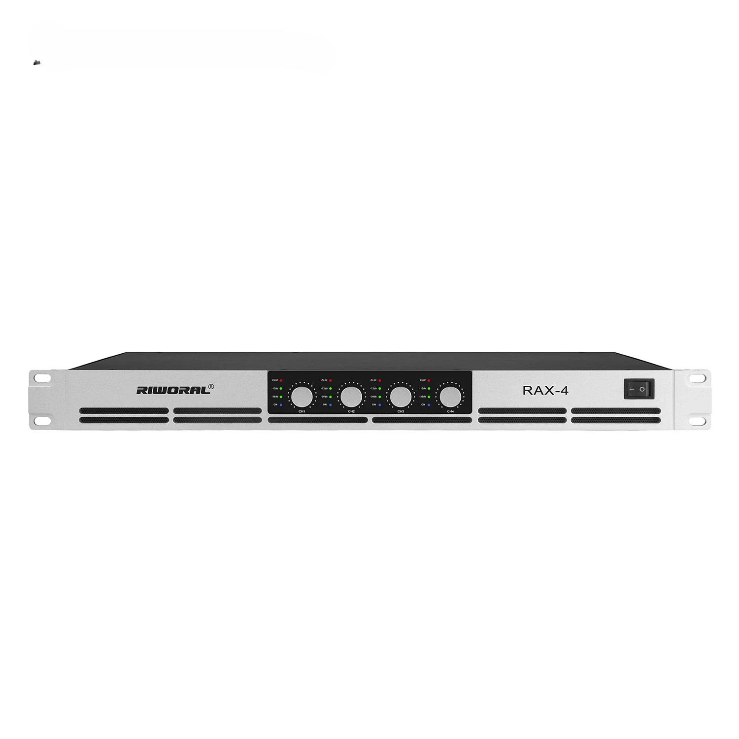 RAX-4 Professional High Digital Power Amplifier Class D 2500W 4 Channels 1U Power Amplifier