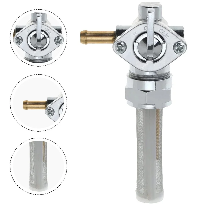 Fuel Tank Switch Valve Petcock Tap 22mm For Harley Davidson 62167-81 FXDL FXDB FLTCU FLTC FLSTN FLSTF FLHTP FLHTC FXDWG FXDS
