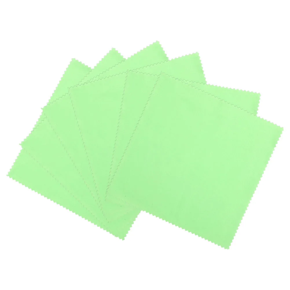 

6pcs Musical Instrument Cleaning Cloth Soft Dual-Sided Wipe For Guitar Piano Violin Sax Trumpet Flute Maintenance Reusable