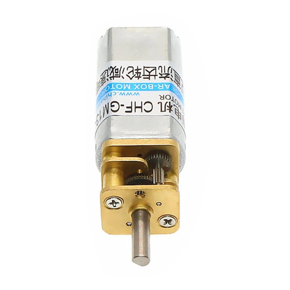 GM13-050 DC Gear Motor Metal Permanent Magnet Reduction Motor 3V 6V 12V 24V DIY Door Lock Beauty Product