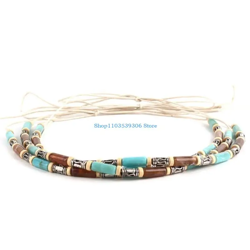 400A Belt for Panama Hat Straw Hat Cowgirl Hat Mark Your Hat Ethnic Bands