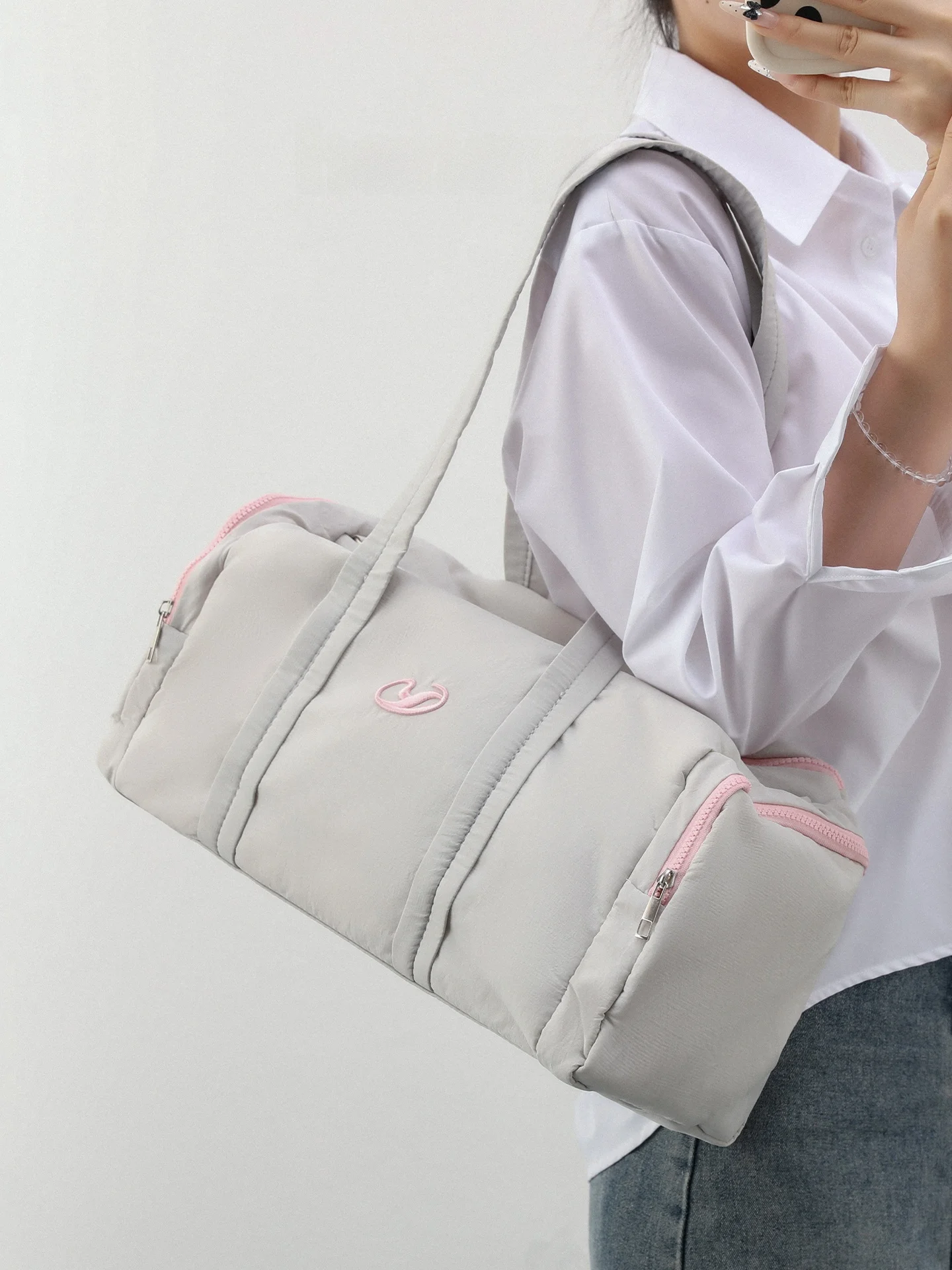 

Hanayo Women's Large Capaci Casual Fitn Crossbody Bag Single oulder Travel Bag Sports Bag Trendy Daily Use Bag