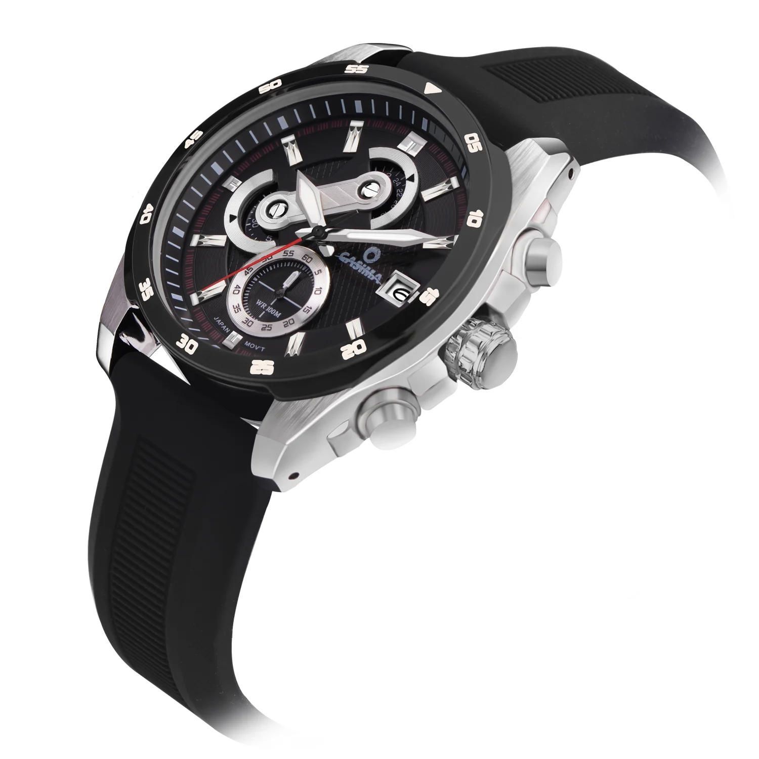 CASIMA Часы для пар Мужские наручные часы Wports, кварцевый механизм, светящиеся, водонепроницаемые, простой тренд, модель ST-8311-1023