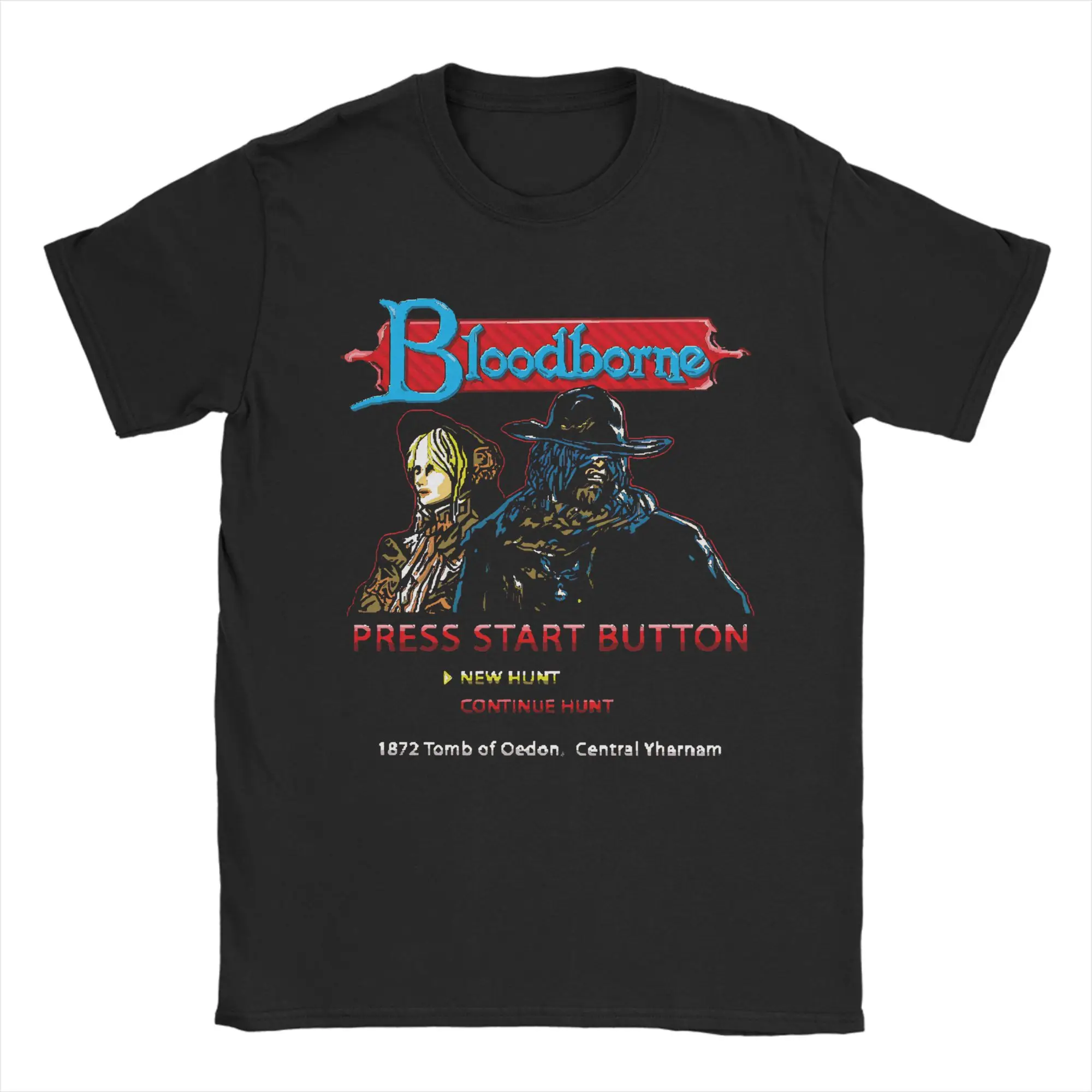 

Bloodborne Dark Souls T Shirt Harajuku T Shirts Short Sleeve Classic Tops Summer Cotton O-Neck Oversized Tees
