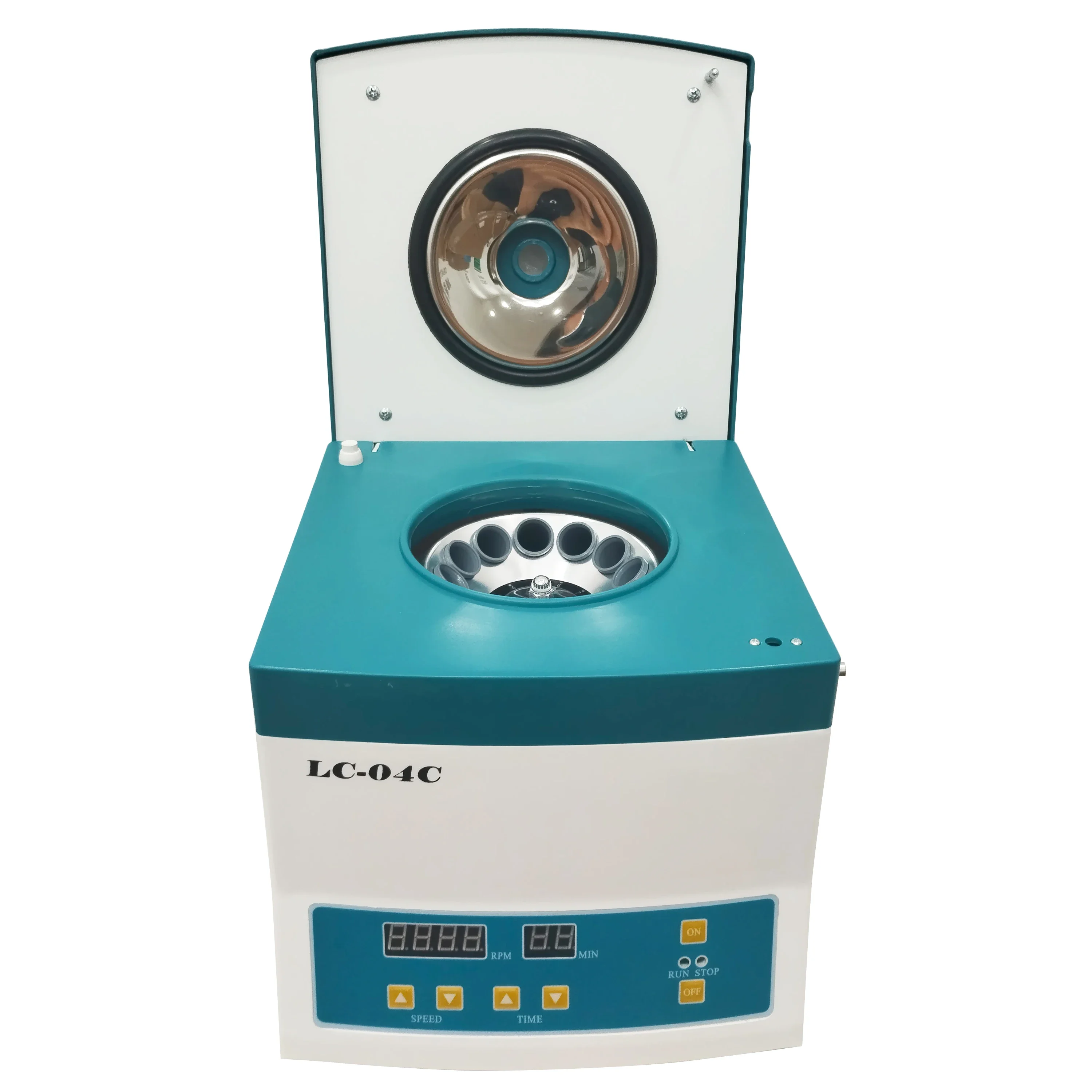 Hospital Clinical Laboratory Desktop Centrifuge Machine Serological LED 0-99min 2325xg For Serum Urea Plasma Analysis Low Noise