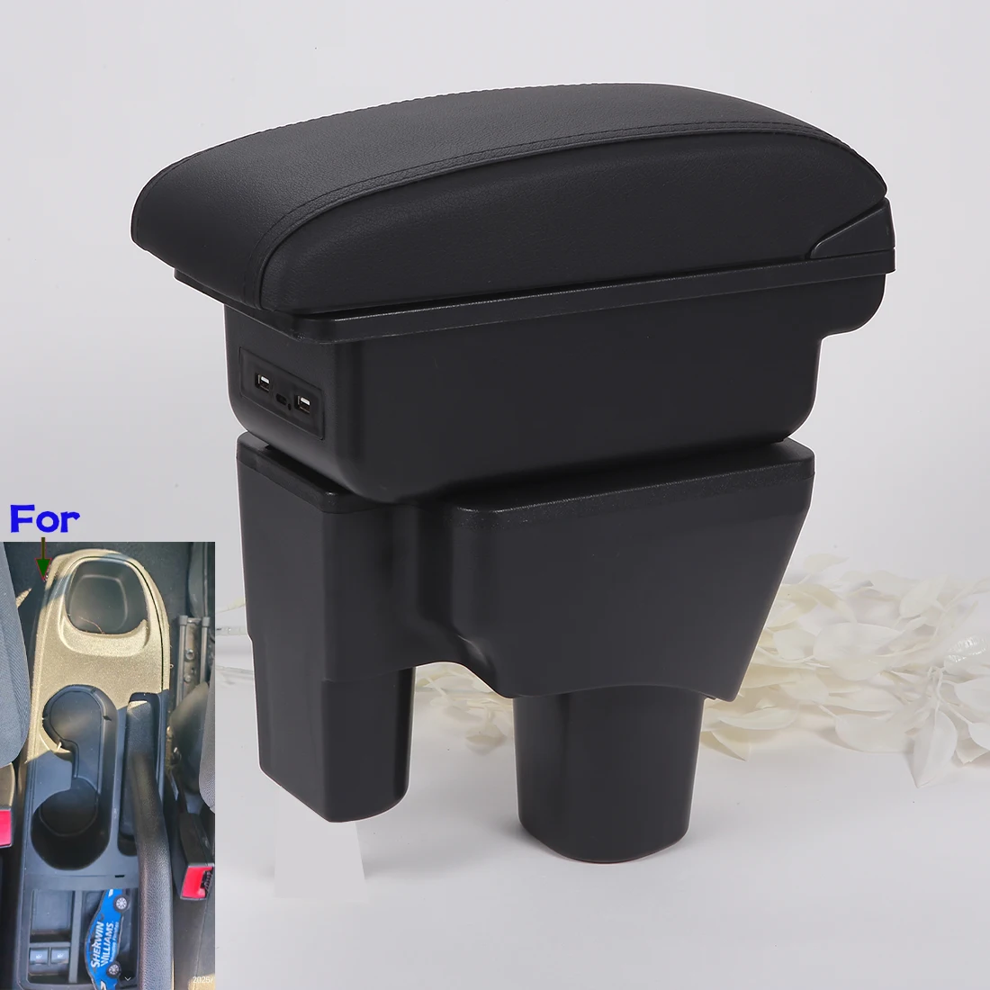 Reposabrazos para Chevrolet JOY, Caja de Almacenamiento Interior, Accesorios para Auto, Cojín Central