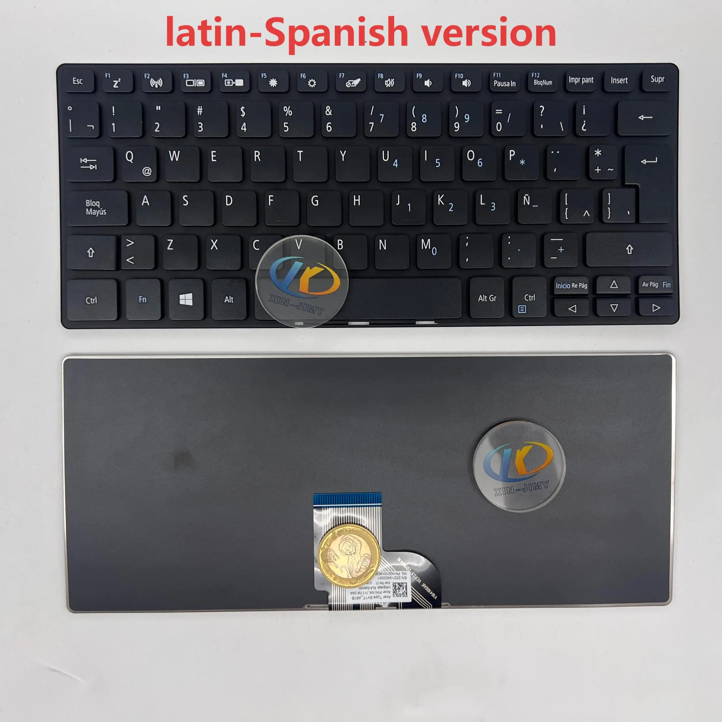 

SP111-32N SP/latin keyboard for ACER Spin 1 SP111-32N N17H2 SP111-33 SP111-34N SP