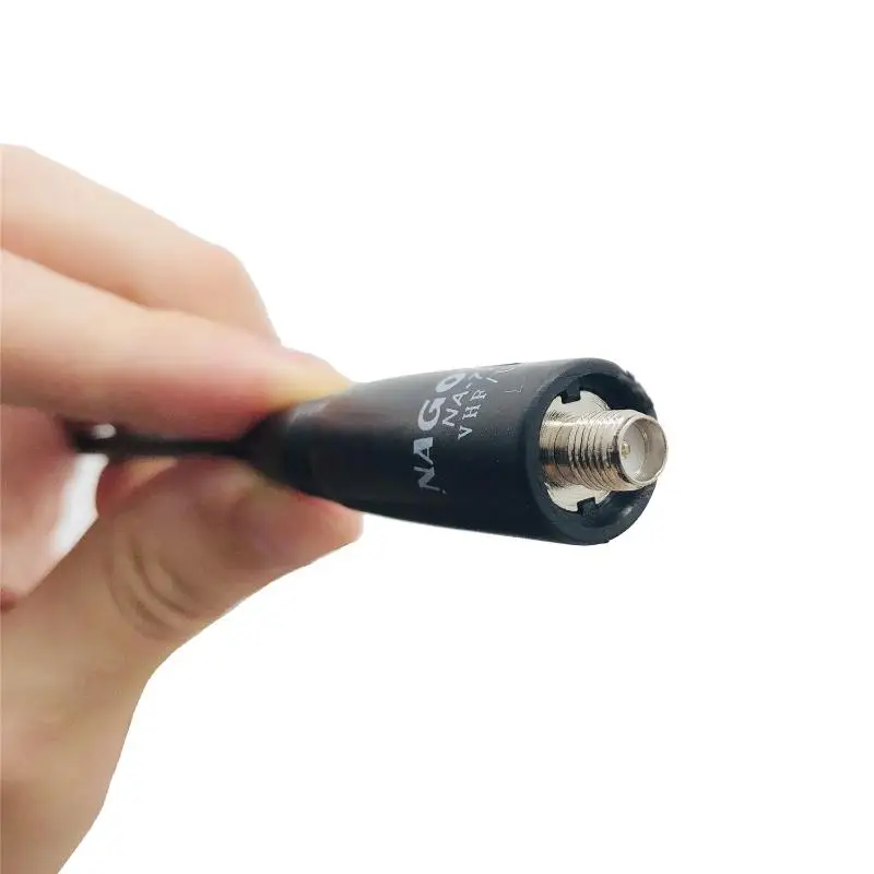 1Pc VHF/UHF High Gain NA771 SMA Antenna - SMA Female/Male Dual Interface for UVK5 UVK58 UVK6 DM-1701 Walkie Talkie Ham Radios