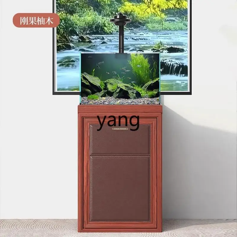 

TGF fish tank ultra-white glass small living room aquarium ecological glass landscaping grass tank