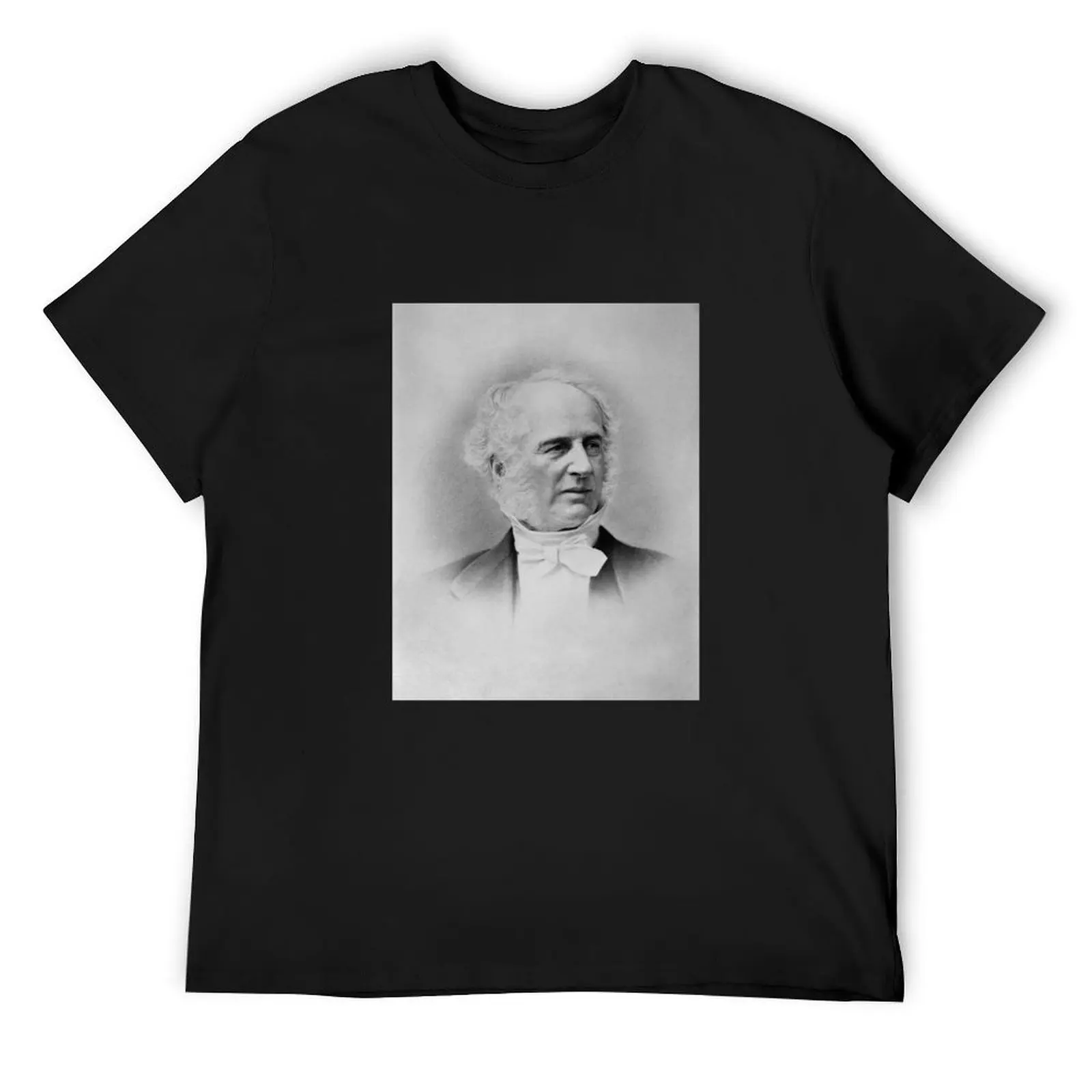 Cornelius Vanderbilt - Railroad and Shipping Magnate T-Shirt cheap stuff quick-drying men t shirts high quality