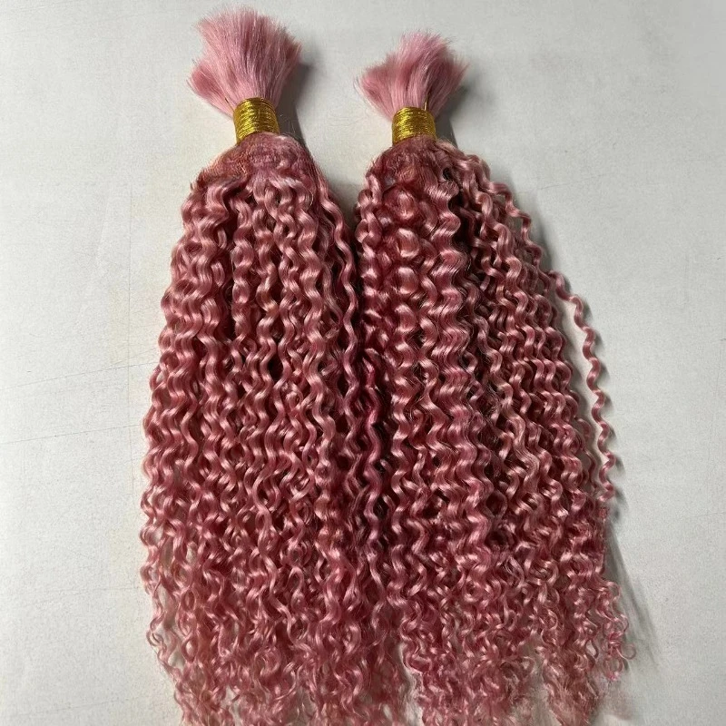 

Foam, smooth braided hair, high range pink, colorful