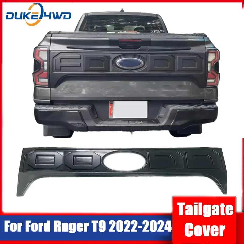 

Накладка на заднюю дверь (крышку багажника) в стиле Raptor, карбон/черный, для Ford Ranger 2022-2024