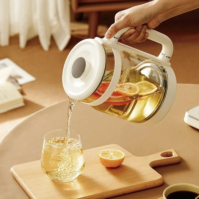 1.6L กาน้ำชาอเนกประสงค์แบบอัตโนมัติเพื่อสุขภาพหม้อต้มน้ำร้อน800W สำหรับสำนักงานกาต้มน้ำเพื่อสุขภาพถ้วยชงชาบ้าน