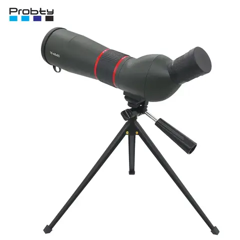 Telescopio óptico Monocular BAK4 FMC con Zoom 16-48 × 65, resistente al agua, trípode con Clip para teléfono, observación de aves, fotografía al aire libre
