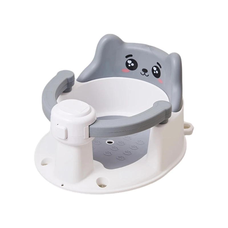 

G2TC Bathtub Provides Backrest Support Baby Bath with Bottom Suction Cups