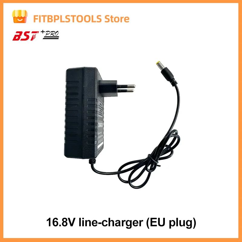 16.8V Charger  1.3A 2A  DC 5.5MM*2.1MM for 2S 3S 4S 5S 6S Pack for Screwdriver Battery