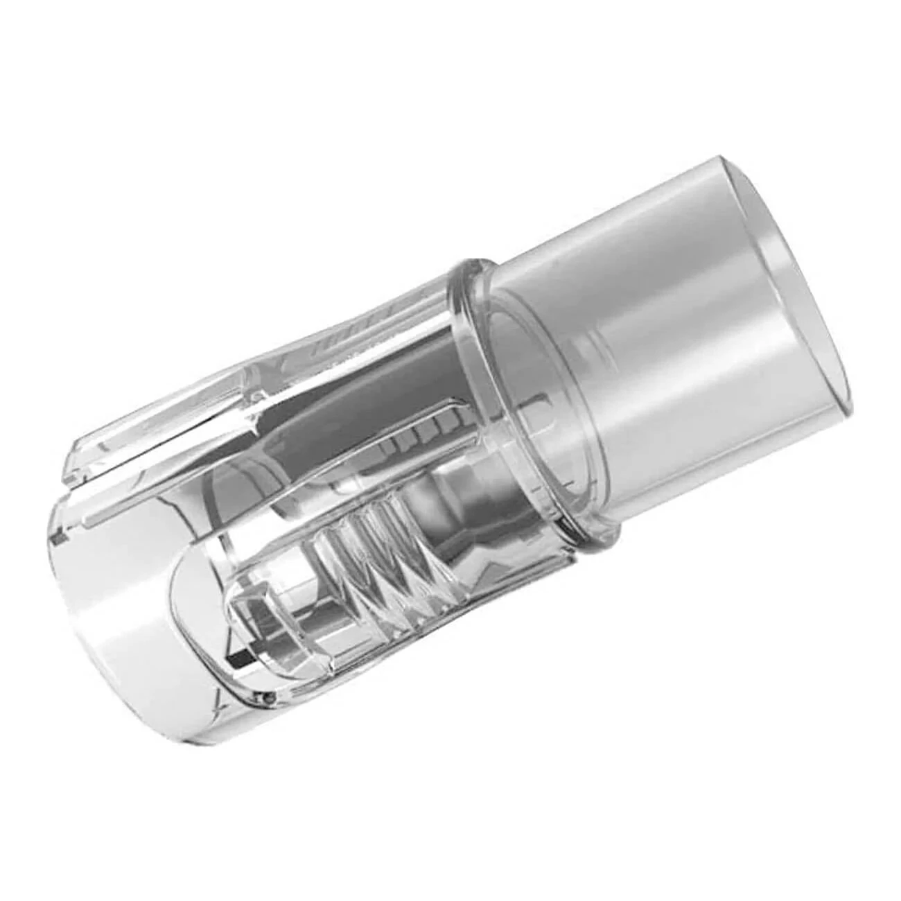Ventilator adapter tubing connector