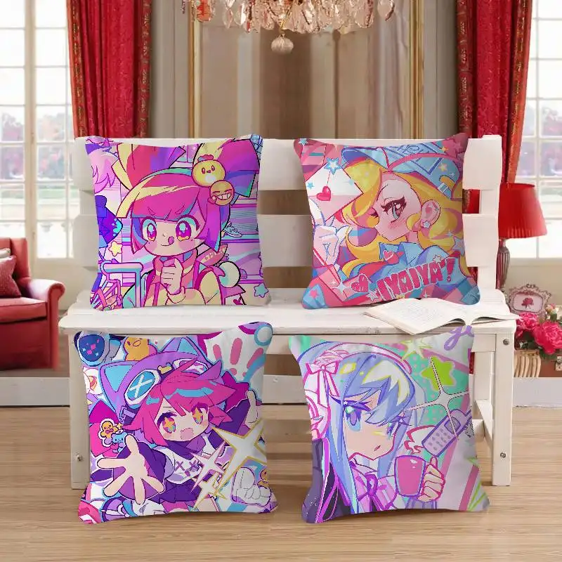 

Muse Dash Game Girl 45*45cm Cushion Cover Pillow Cover Decor Pillowcase Home Pillowcase For Couch Pillow